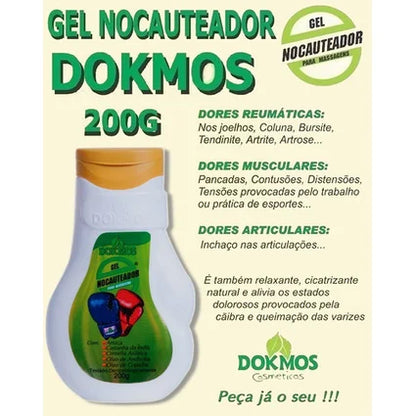 Gel Nocauteador 200g Dokmos