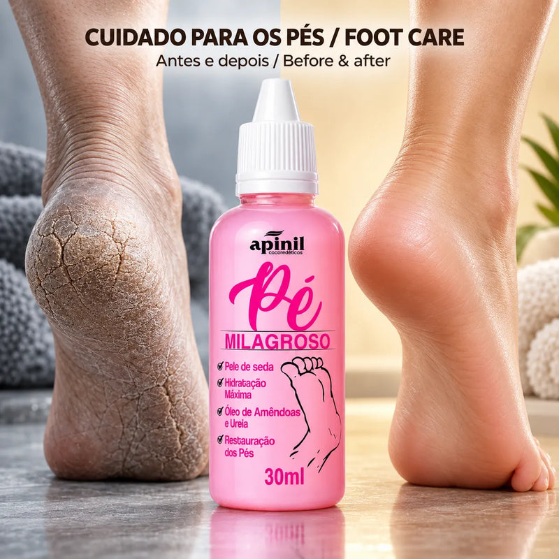 Gotas Pé Milagroso 30ml – Apinil Cosméticos