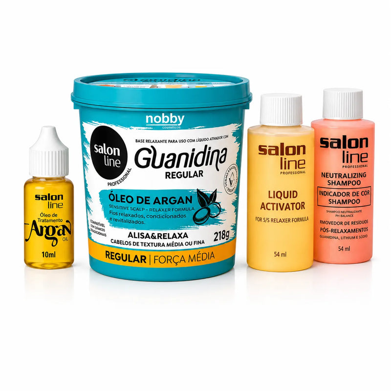 Guanidina Óleo de Argan Regular 218g – Salon Line