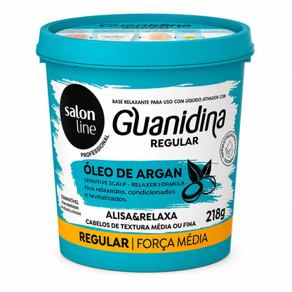 Guanidina Óleo de Argan Regular 218g – Salon Line