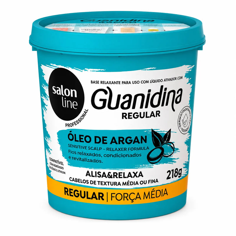 Guanidina Óleo de Argan Regular 218g – Salon Line