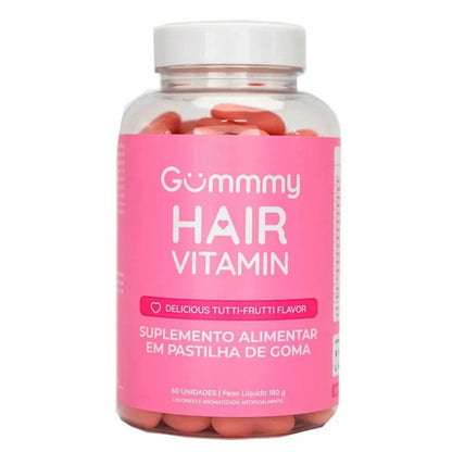 Gummy Hair Vitamin Tuttu Frutti – 60 unidades