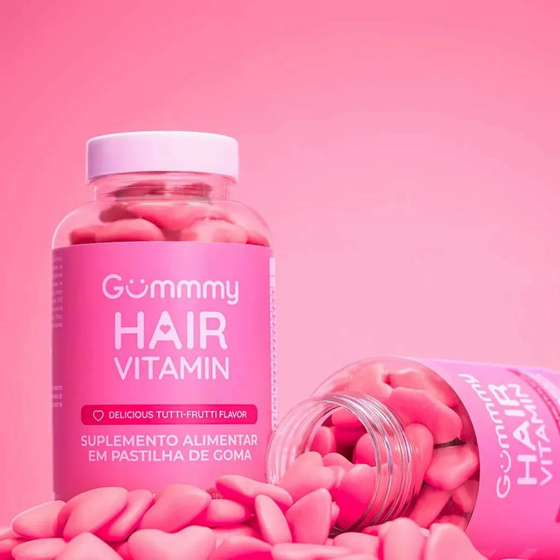 Gummy Hair Vitamin Tuttu Frutti – 60 unidades