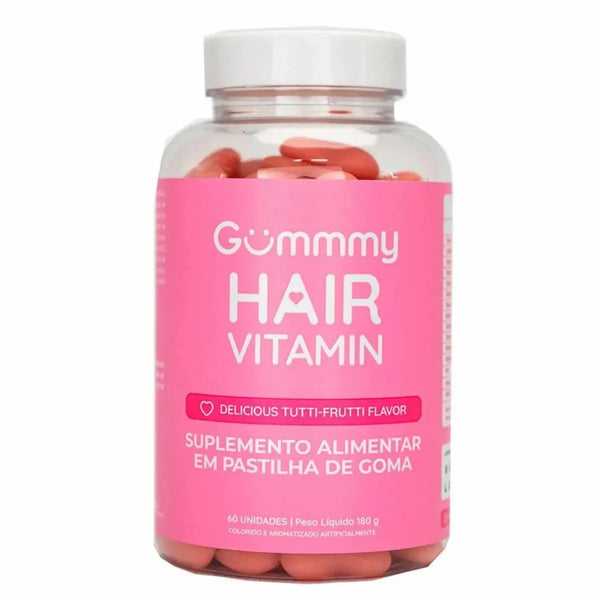 Gummy Hair Vitamin Tuttu Frutti – 60 unidades