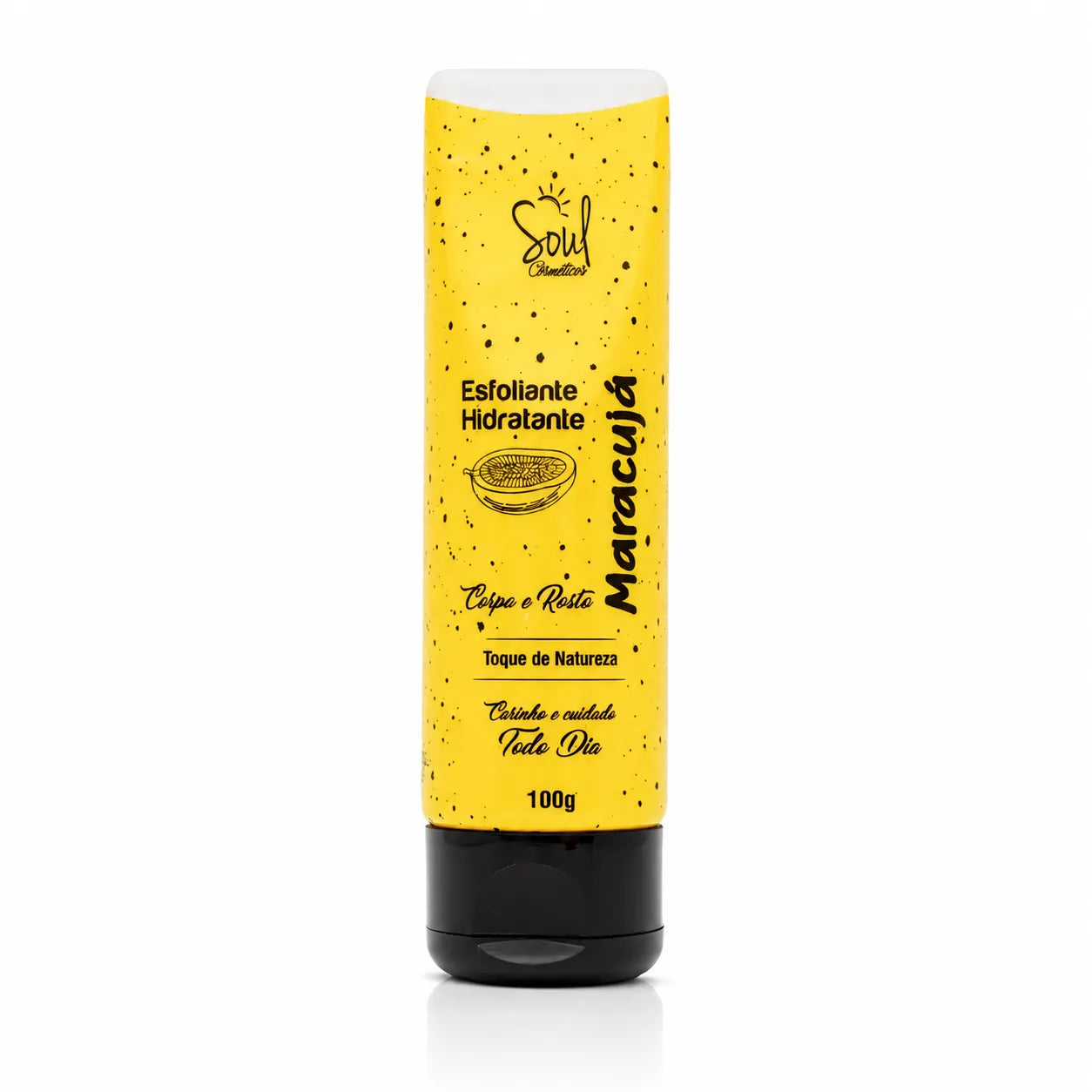 Hidratante Esfoliante Corpo e Rosto Maracujá 100g