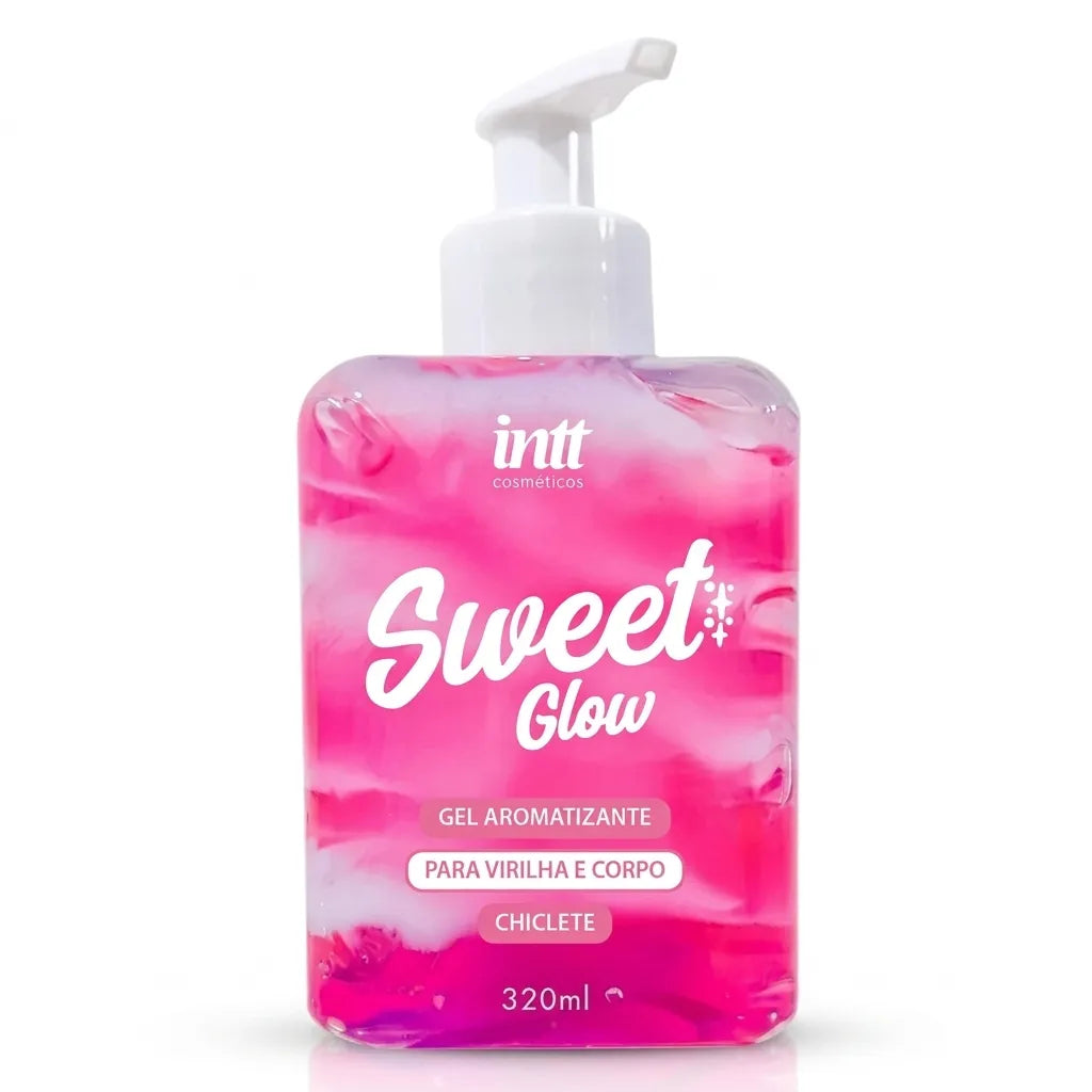 Hidratante Íntimo Sweet Glow 320 ml – Aroma de Chiclete