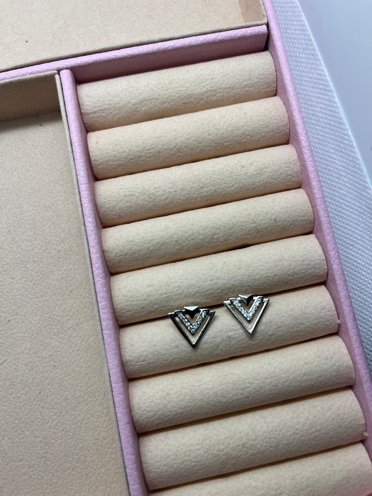 Inverted Triangle Earrings