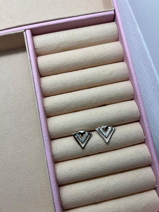Inverted Triangle Earrings
