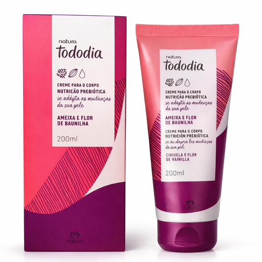 Creme Corporal Nutritivo – Ameixa & Flor de Baunilha