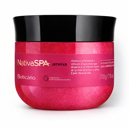 Açúcar Esfoliante Nativa SPA Ameixa – 200g