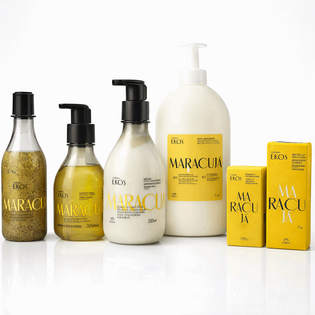 Kit Linha Ekos Maracujá 🌿 – Frescor, Hidratação e Aroma Envolvente