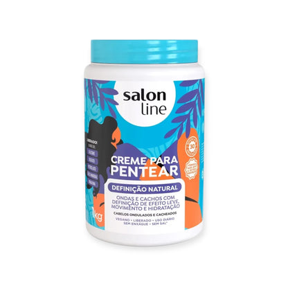 Creme para Pentear Definição Natural Salon Line Cachos – 1 kg