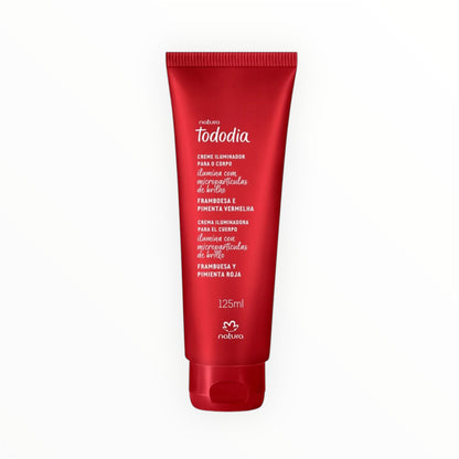 Desodorante Hidratante Iluminador – Framboesa & Pimenta
