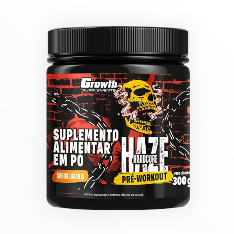 Pré-Treino Haze Hardcore 300g - Growth Supplements