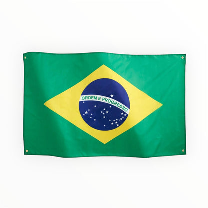 Bandeira do Brasil 3x5 ft (91x152 cm) - Cores Vibrantes