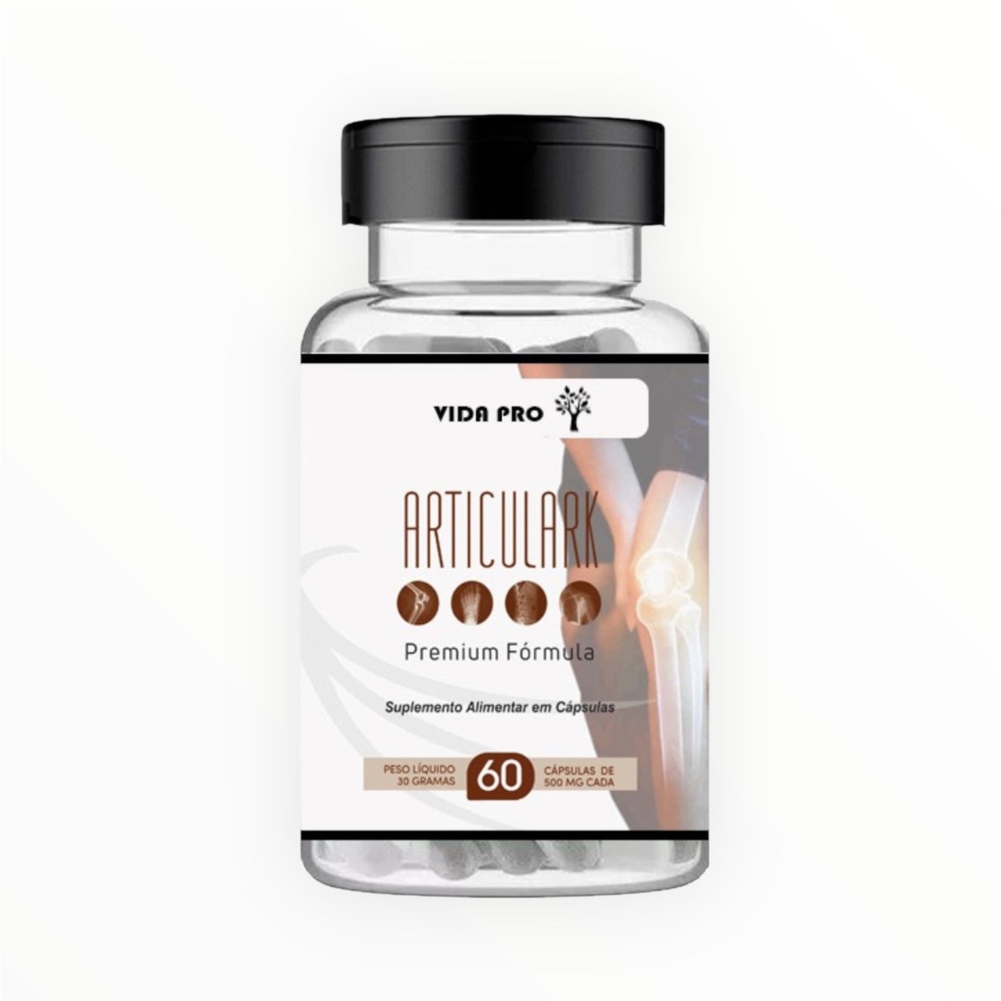 Artculark 1 Frasco com 60 Cápsulas – Sabor Natural