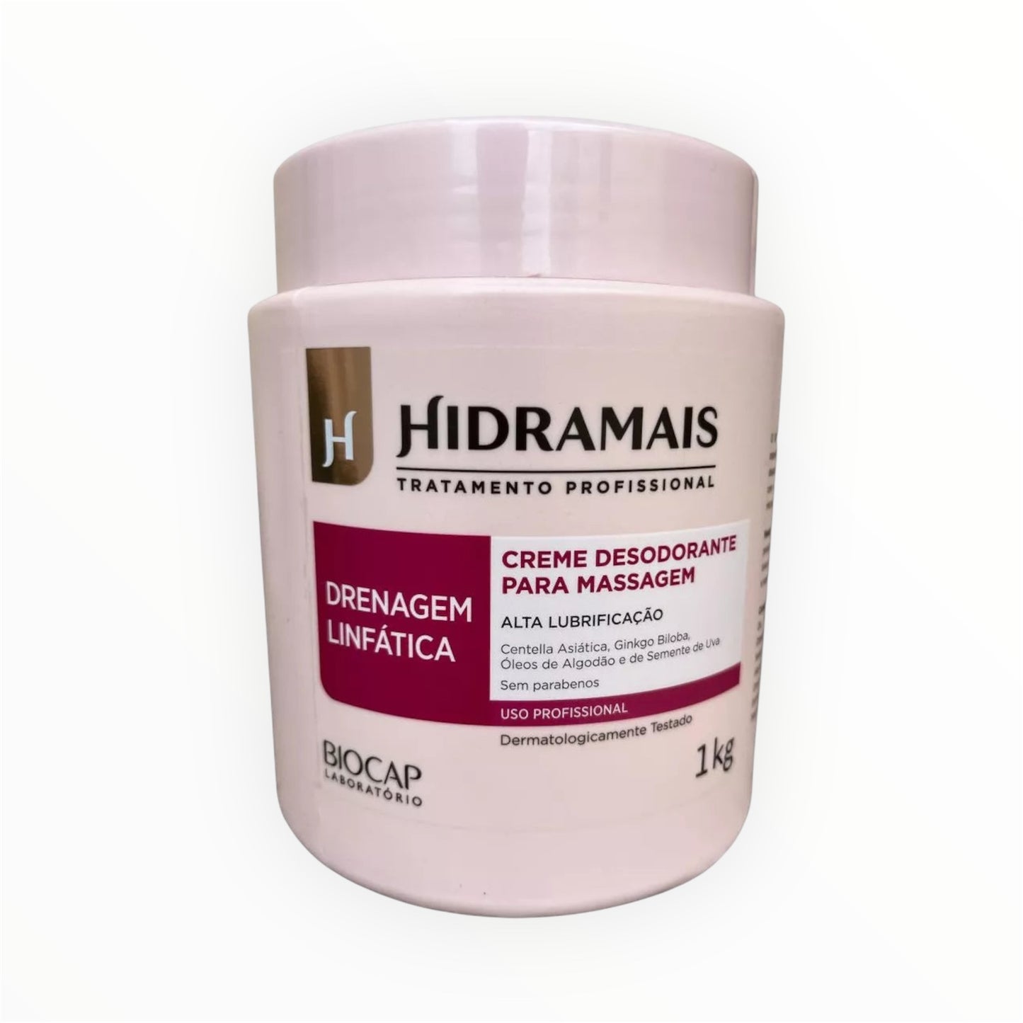 Creme Desodorante Hidramais Massagem Linfática 1 Kg