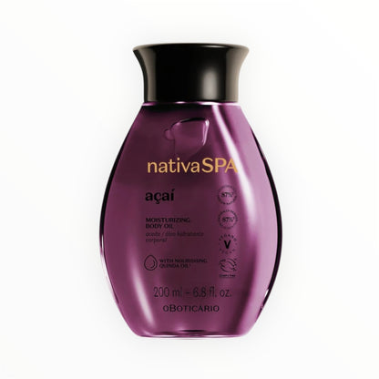 Óleo Hidratante Corporal Nativa SPA Açaí – 200ml | Nativa SPA