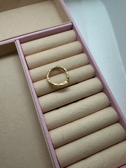 Adjustable Ring – 18K Gold-Plated