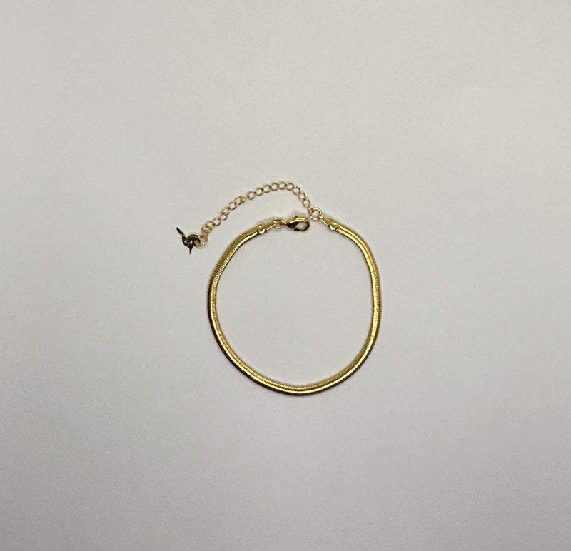 Fine Mesh Jewelry Set – 18K Gold-Plated Elegance