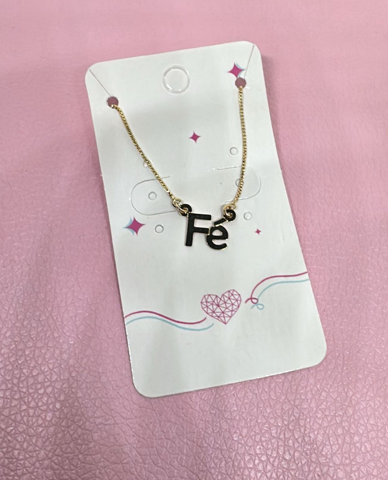 Fé Necklace (Faith) - 45cm + 5cm Extender
