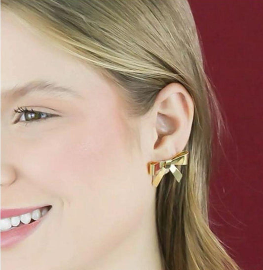 Medium Bow Earrings