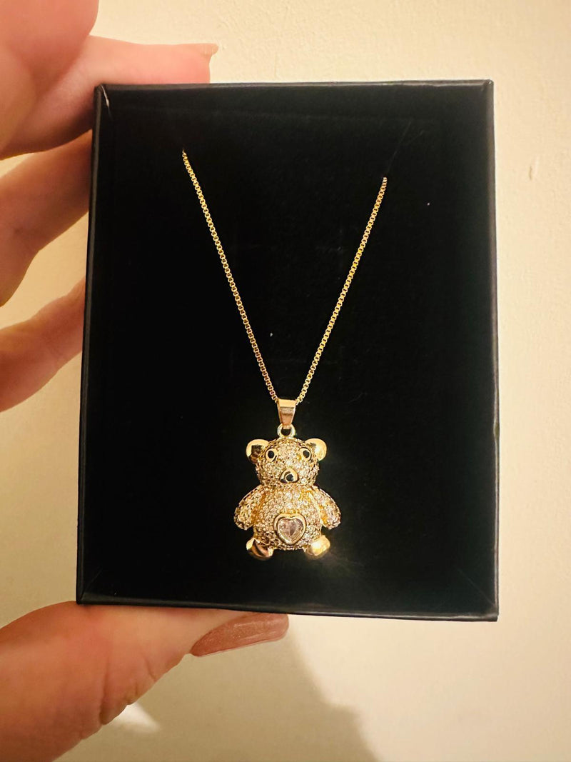 Teddy Bear Necklace – Cute & Charming