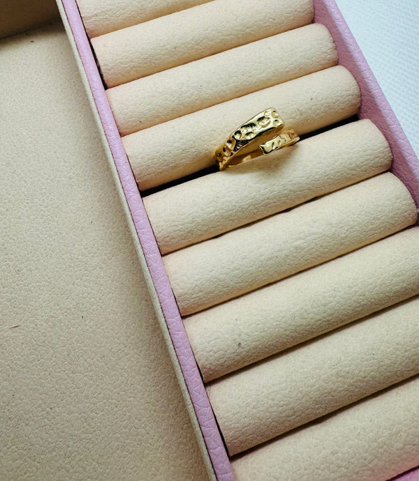 Adjustable Ring – 18K Gold-Plated