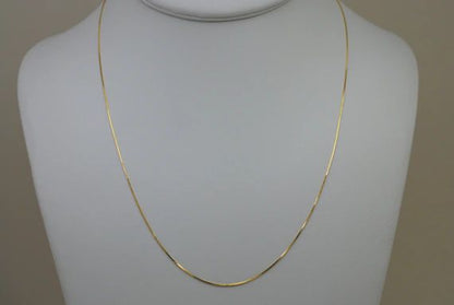 Venetian Chain 60cm with Cross Pendant – Classic Elegance and Faith