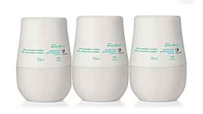 Natura Desodorante Antitranspirante Roll-on Erva Doce