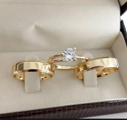 Aliança de Casamento/Compromisso Ouro 18K – 3,5g | 5mm de Largura