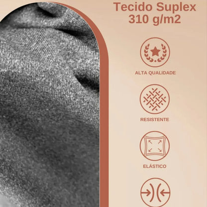 Calcinha Fitness Modeladora Cós Alto – Alta Compressão