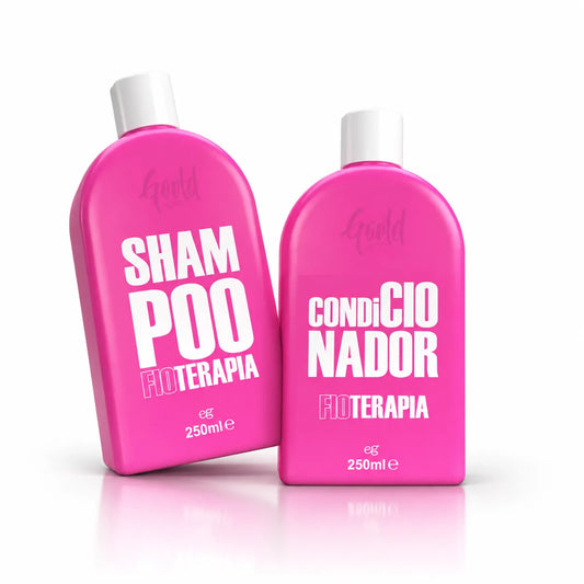 Kit Fioterapia Shampoo + Condicionador - Gold Spell