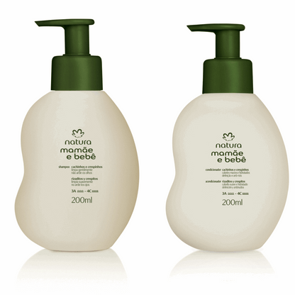 Kit Mamãe e Bebê Cachinhos e Crespinhos – Natura