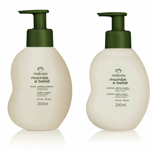 Kit Mamãe e Bebê Cachinhos e Crespinhos – Natura