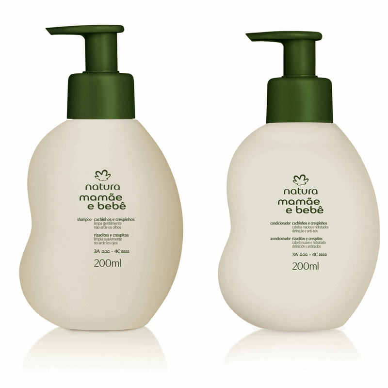 Kit Mamãe e Bebê Cachinhos e Crespinhos – Natura