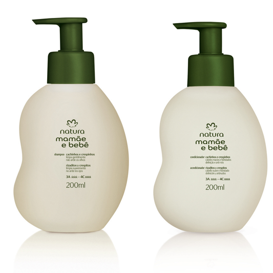 Kit Mamãe e Bebê Cachinhos e Crespinhos – Natura