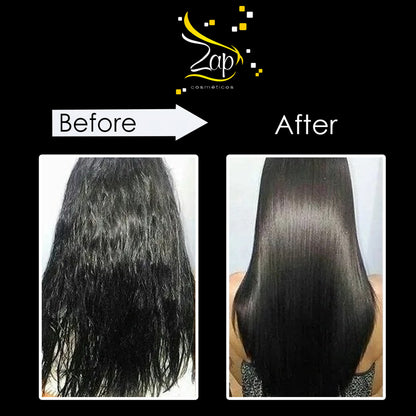 Zap Kit Progressiva Definitiva + Shampoo Detox 1 Litro Cada