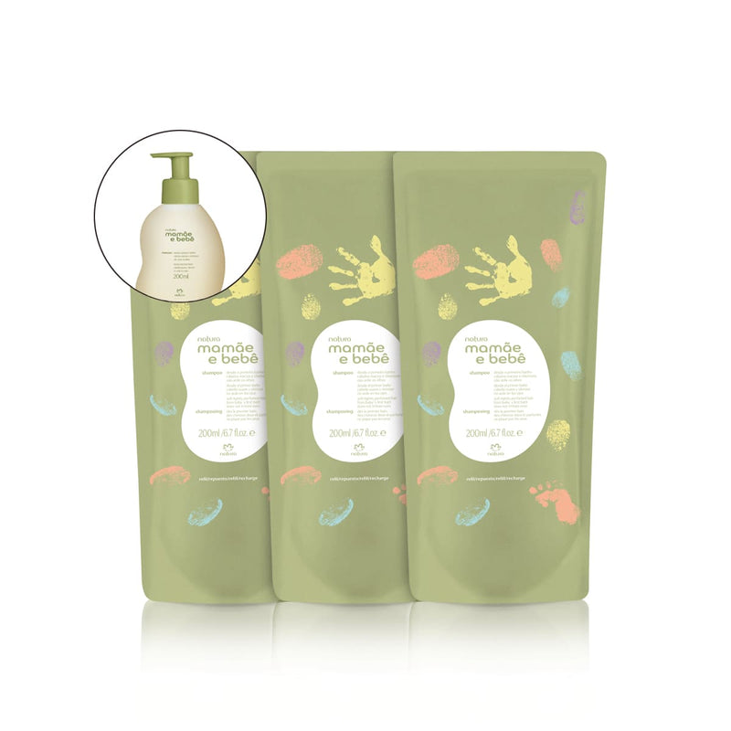 Refil Shampoo Mamãe e Bebê