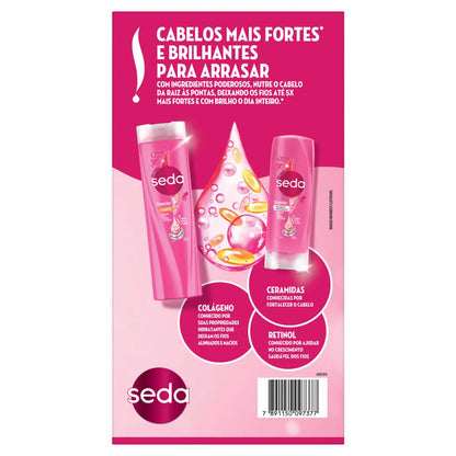 Kit Seda Ceramidas – Shampoo 300ml + Condicionador 190ml