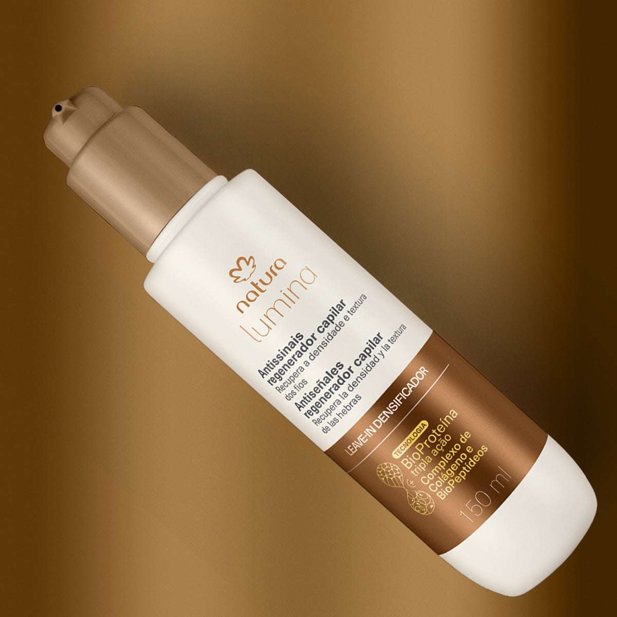 Kit Lumina Antissinais Regenerador Capilar Completo – 4 produtos