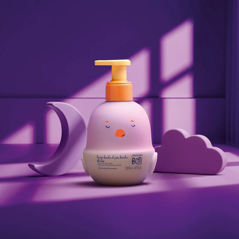 Boti Baby Moon Bath and Post-Bath Body Lotion – 200ml – O Boticário