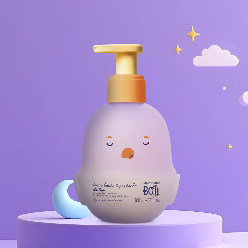 Loção Corporal Banho e Pós-Banho Boti Baby Lua – 200ml – O Boticário