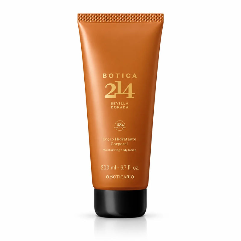 Loção Hidratante Corporal Botica 214 Sevilla Dorada 200ml – O Boticário