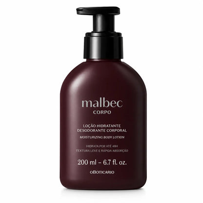 Loção Hidratante Corporal Malbec 200ml – O Boticário