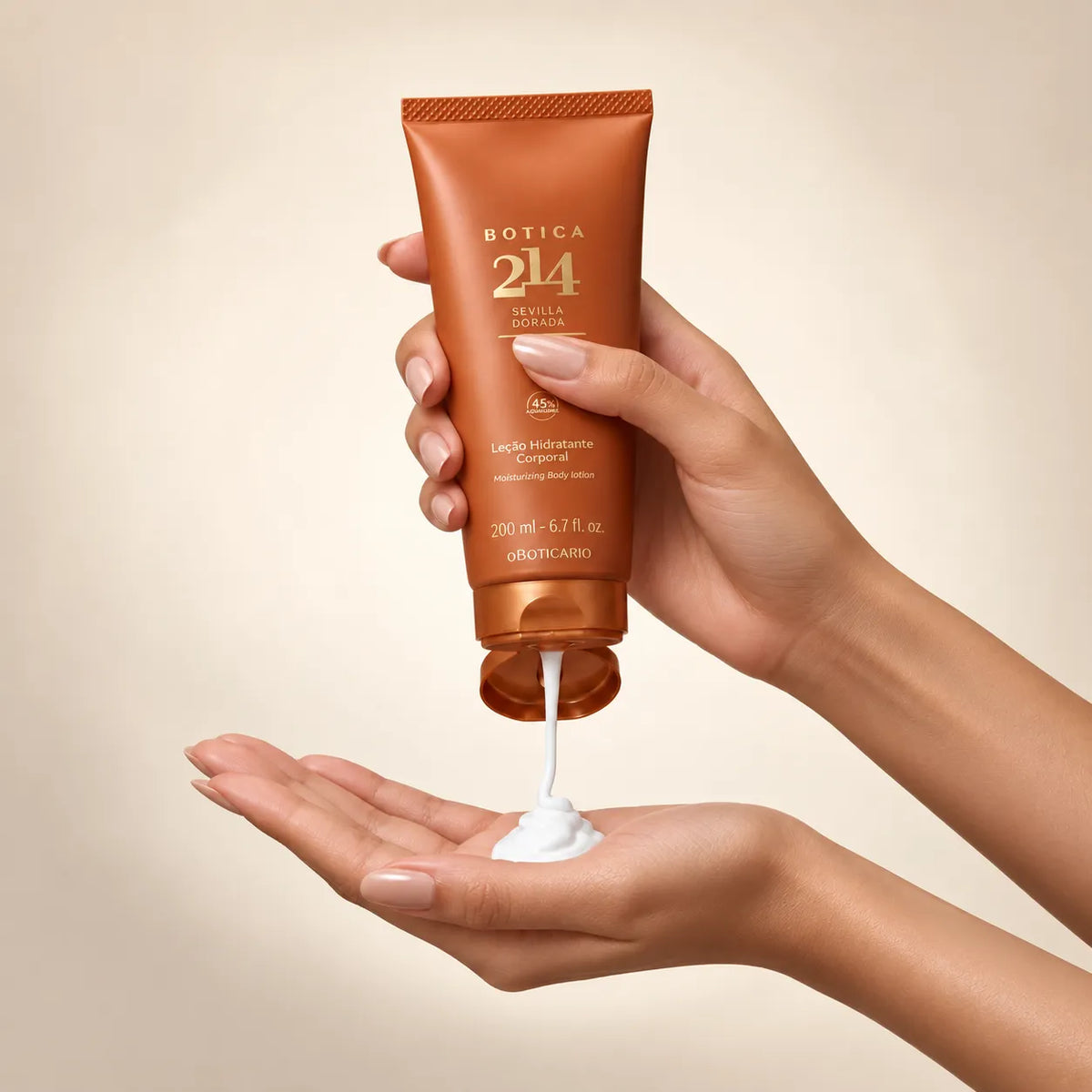 Loção Hidratante Corporal Botica 214 Sevilla Dorada 200ml – O Boticário
