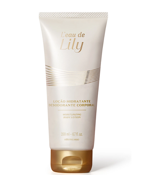 Loção Hidratante Desodorante Corporal L’eau de Lily – 200ml