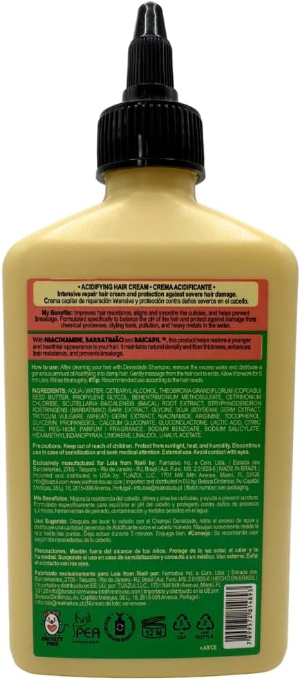 Lola From Rio Densidade – Acidifying Hair Treatment 250ml