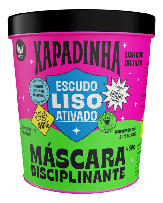 Lola Xapadinha Máscara 450ml – Hidratação e Controle do Frizz
