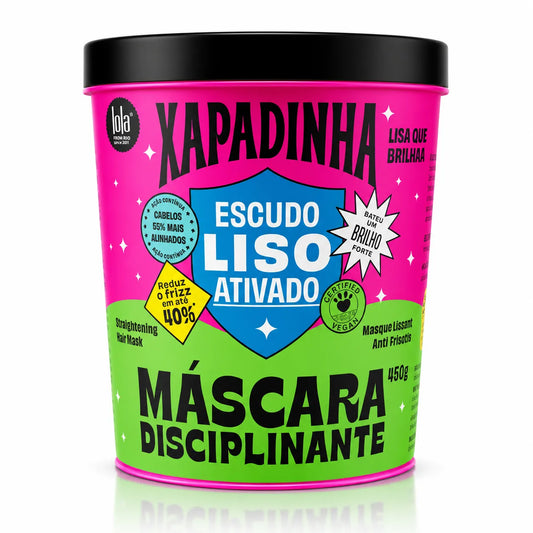 Lola Xapadinha Máscara 450ml – Hidratação e Controle do Frizz